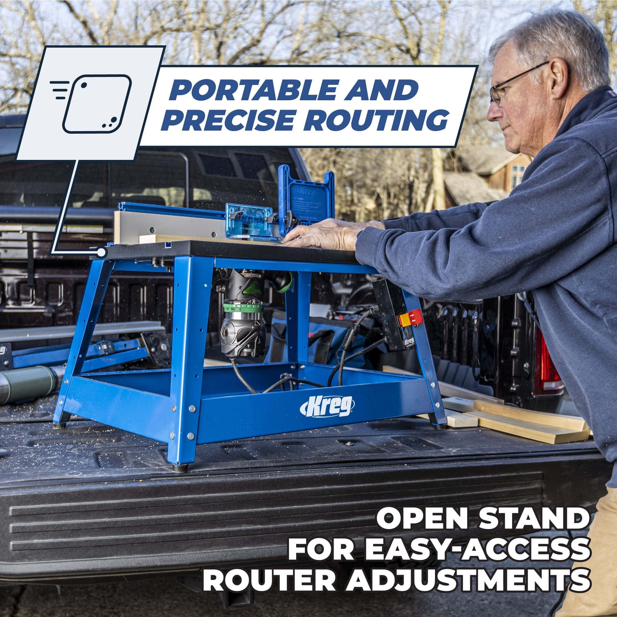 KREG PRS2100 - Precision Benchtop Router Table
