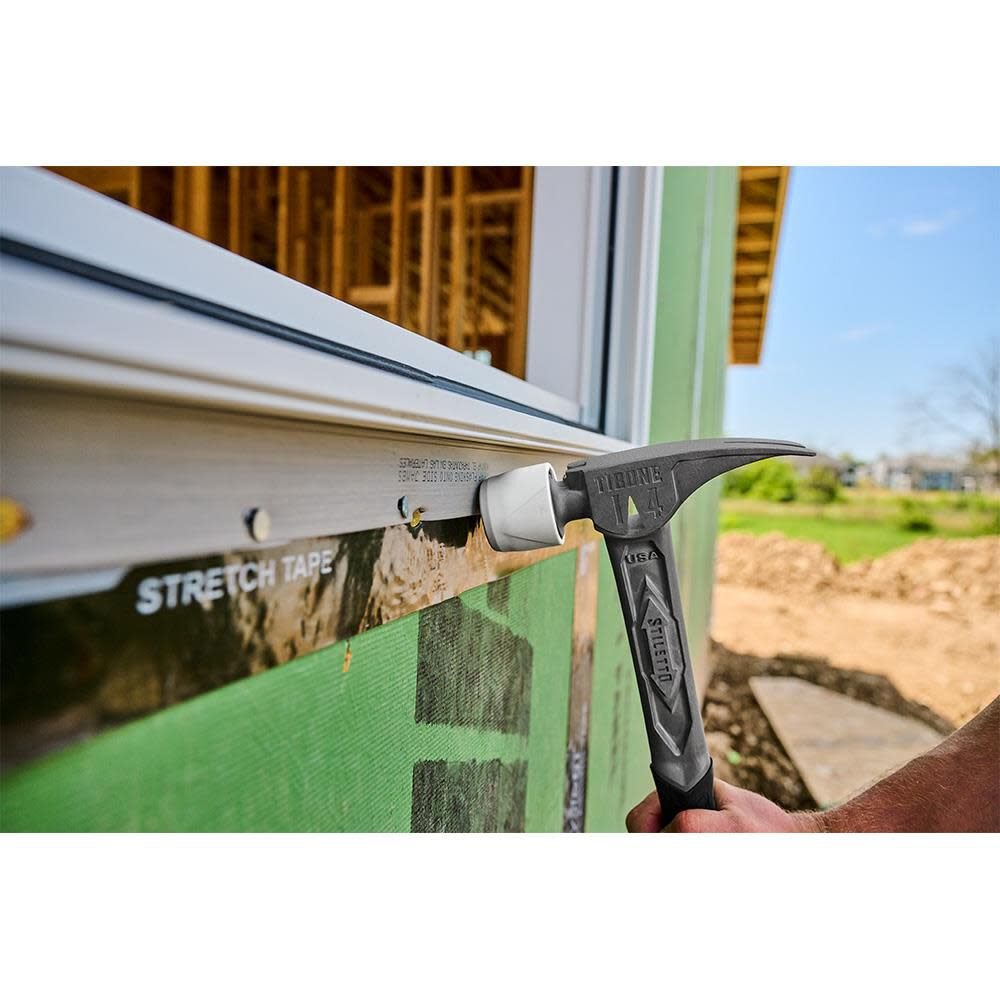 TIB14RSC - STILETTO® TIBONE™ 14oz Smooth/Curved Titanium Framing Hammer