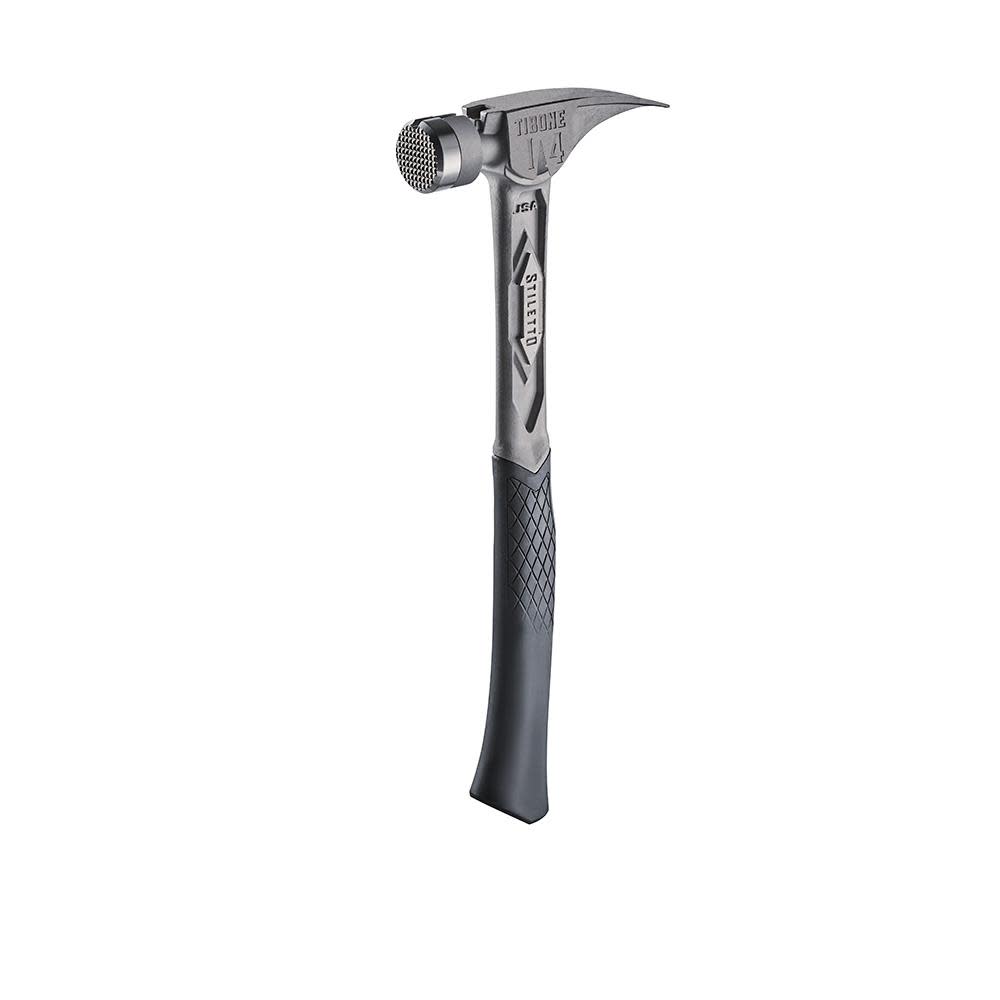 TIB14RMC - STILETTO® TIBONE™ 14oz Milled/Curved Titanium Framing Hammer