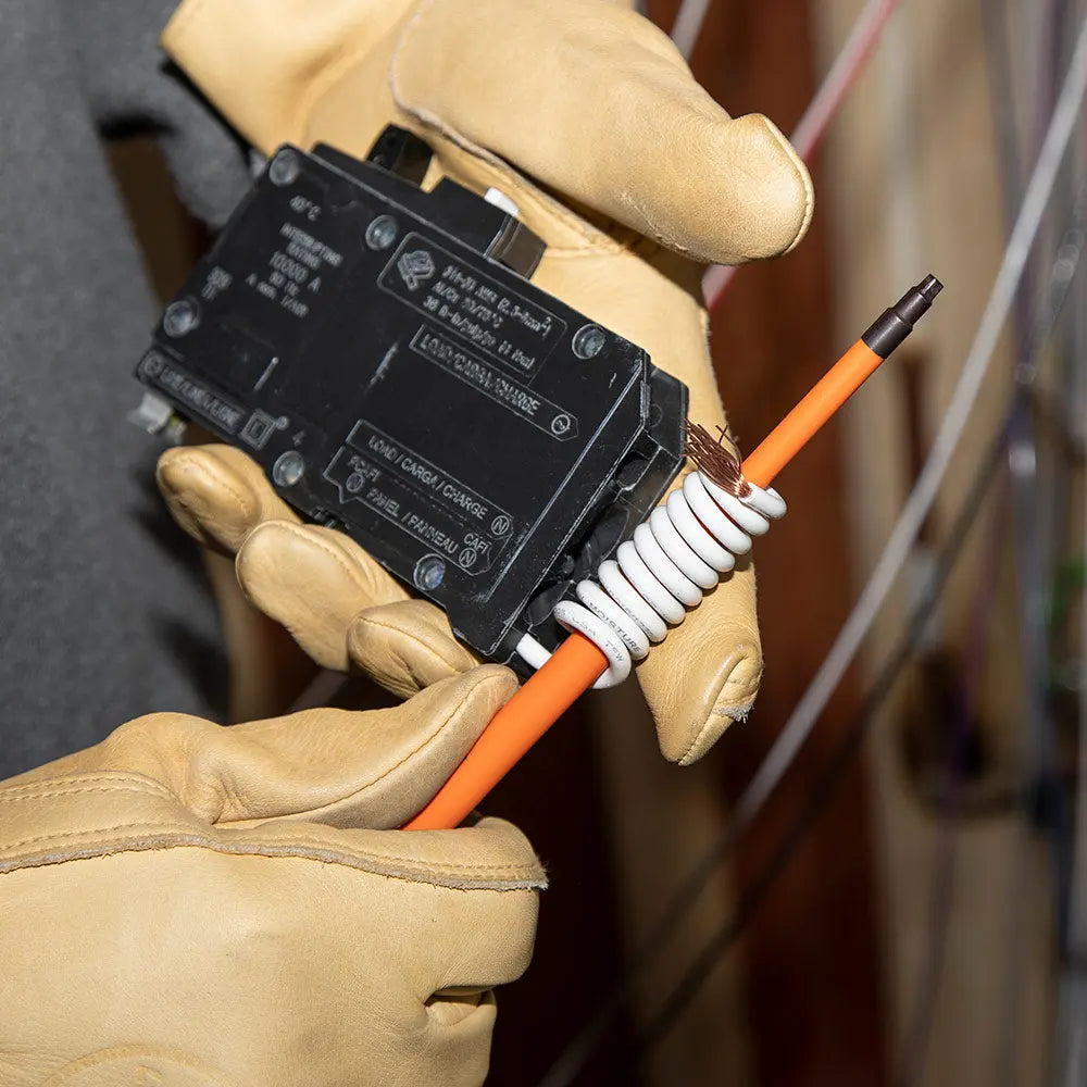 KLEIN KLE-33736INS - Screwdriver Set, 1000V Slim-Tip Insulated and Magnetizer, 6-Piece