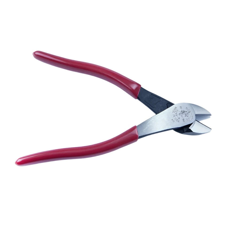 KLEIN D248-8 - 8" Angled Head Diagonal Cutting Pliers