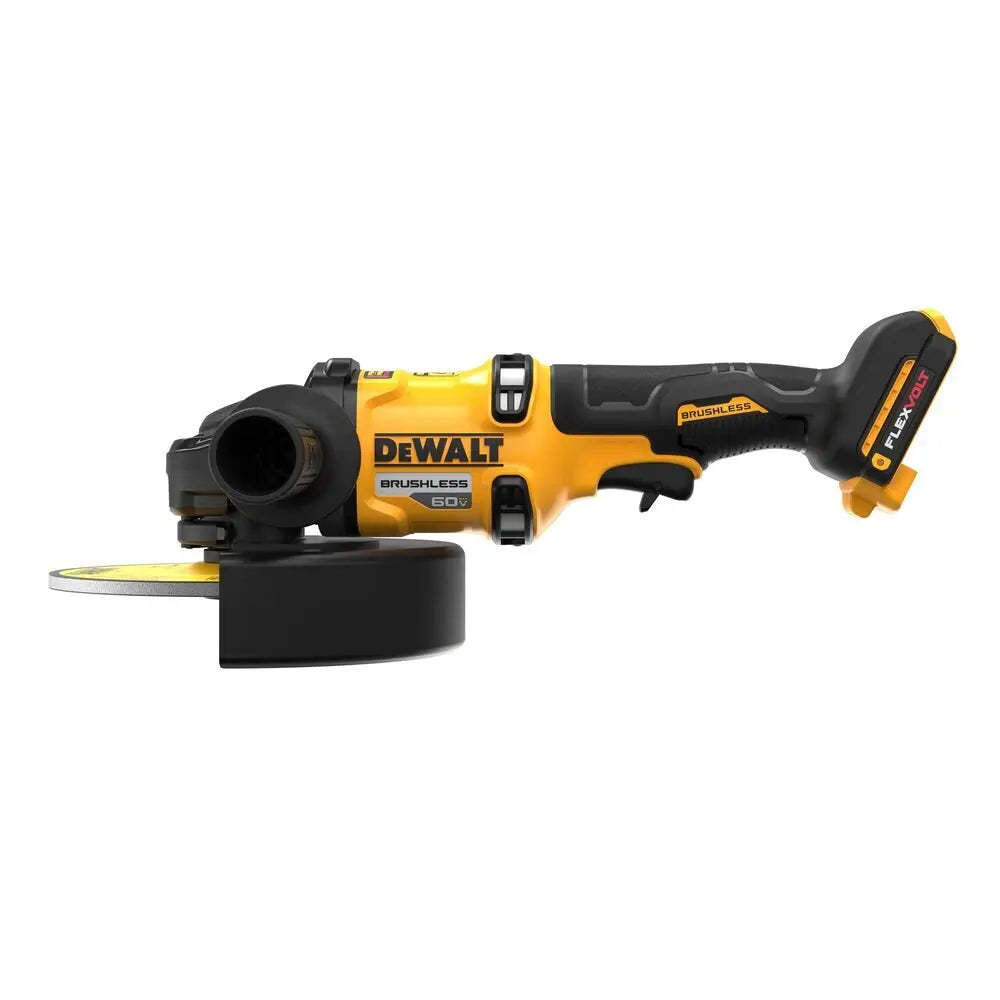 DEWALT DCG440X2-60V Max 7 In. Brushless Cordless Grinder With Kickback Brake Kit
