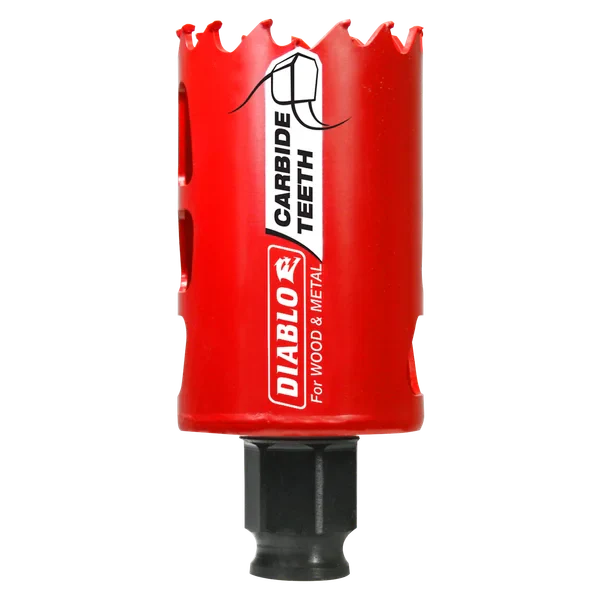 Diablo DHS1625CT - 1-5/8" Carbide Teeth Hole Saw for Wood and Metal DIABLO
