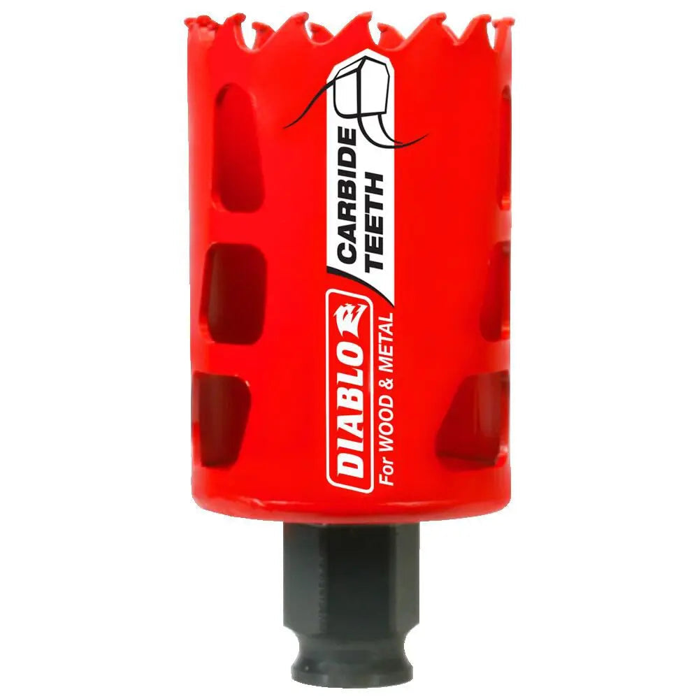DIABLO DHS1750CT - 1‑3/4" Carbide‑Tipped Wood & Metal Holesaw