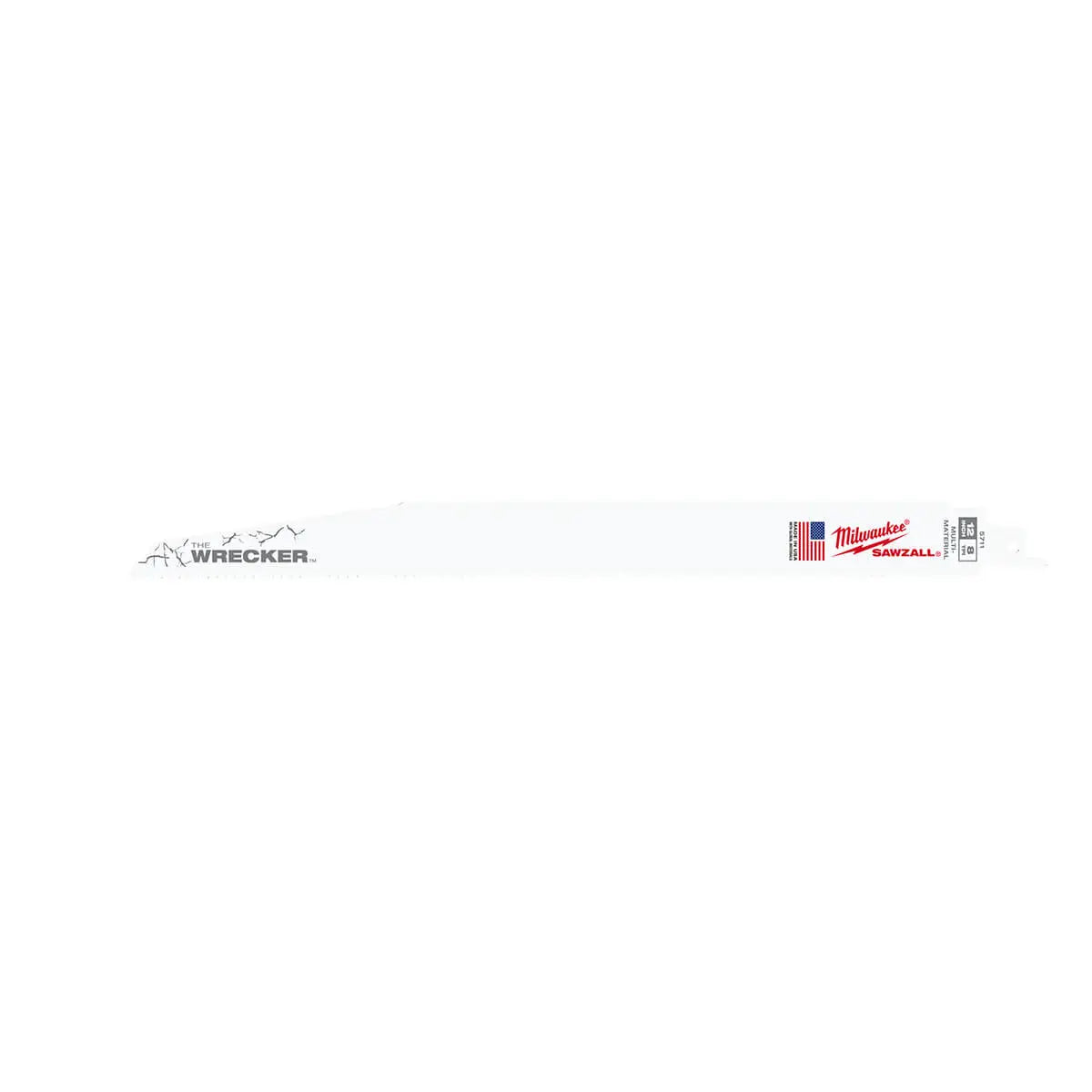 Milwaukee 48-00-5711 - The WRECKER™ Multi-Material SAWZALL® Blade 12" 7/11TPI 5pk