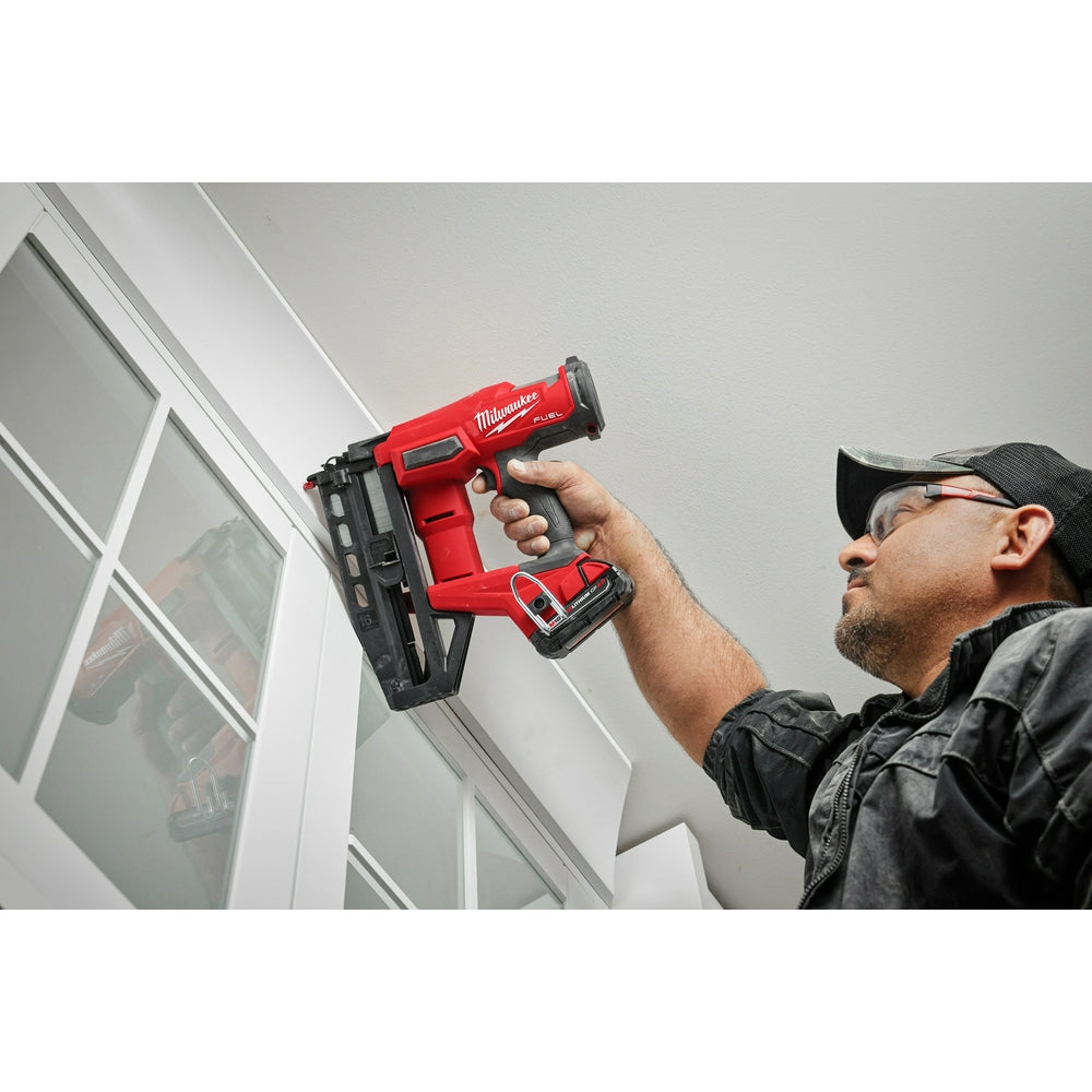 Milwaukee 3020-20 - M18 FUEL™ 16 Gauge Straight Finish Nailer - Wise Line Tools