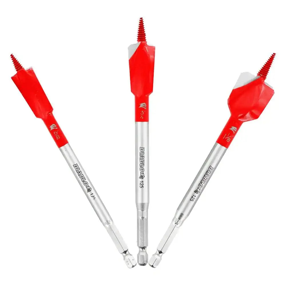 DIABLO DSPD4910-S3 - 3PC DEMODEMON SPADE BIT SET (1/2" 3/4" 1-1/8")