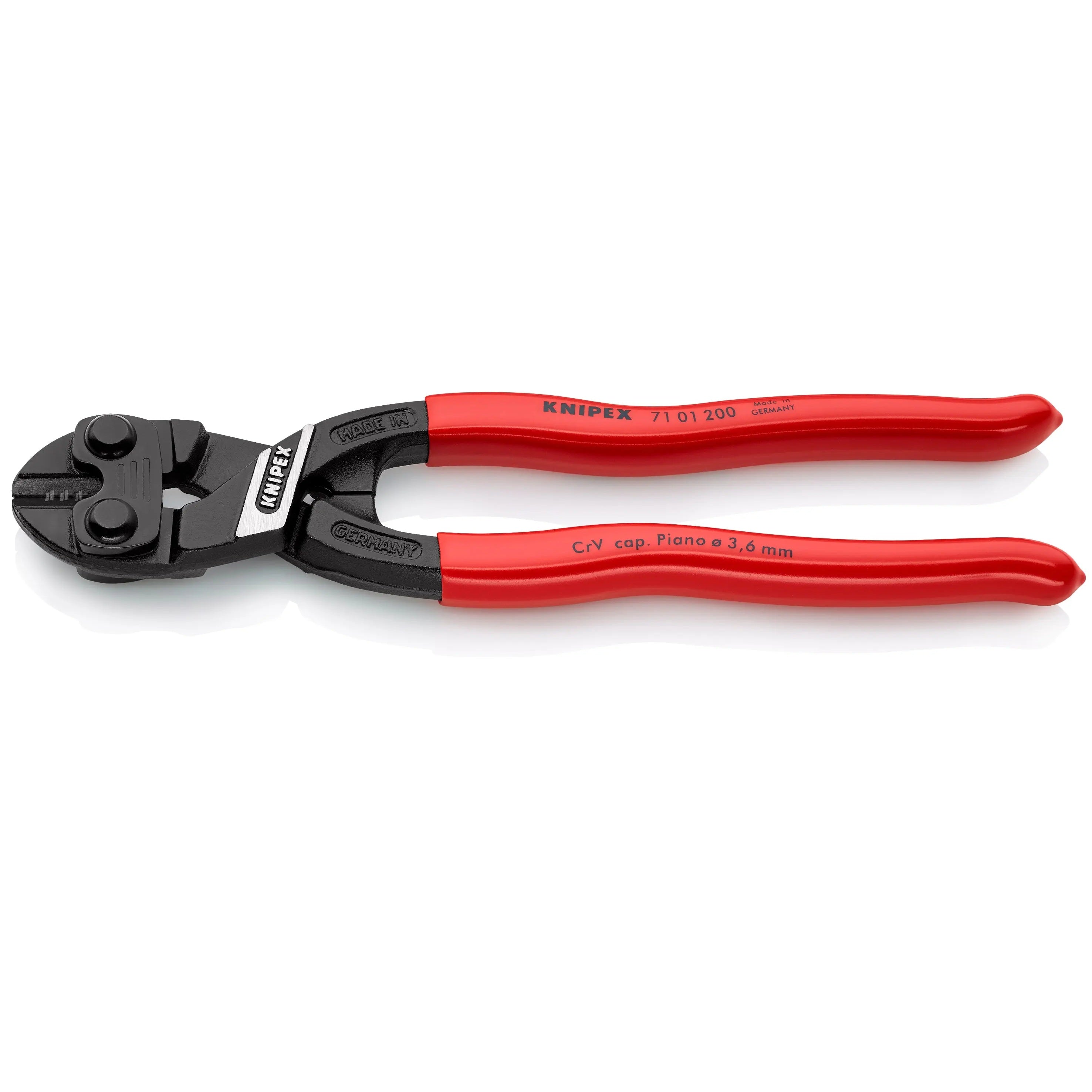 KNIPEX 7101200SBA - 8" CoBolt® High Leverage Compact Bolt Cutters
