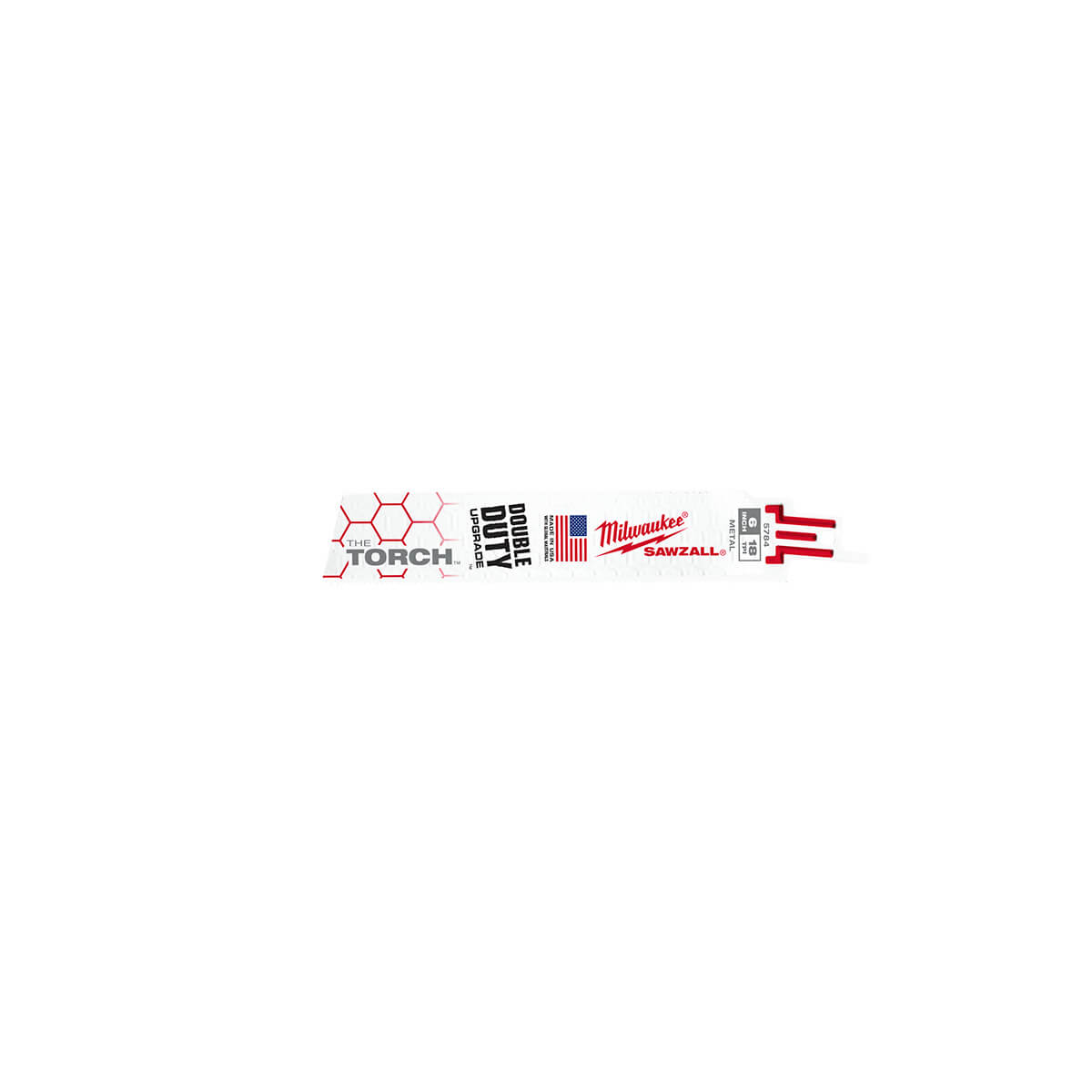 Milwaukee 48-00-5784 - 6" 18 TPI The Torch™ SAWZALL® Blades (5 Pk) MILWAUKEE
