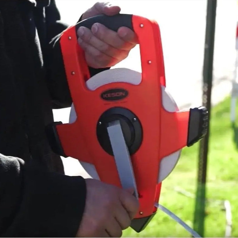 Keson SNR18200 - 200' Nylon Coated Steel Measuring Tape