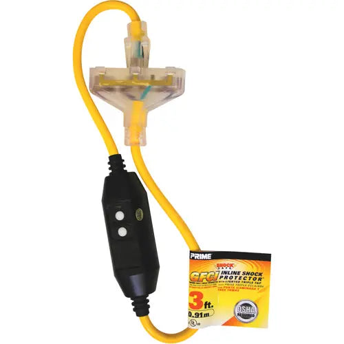 GFCI GF320803 - 3ft Tripple Tap Adapt.