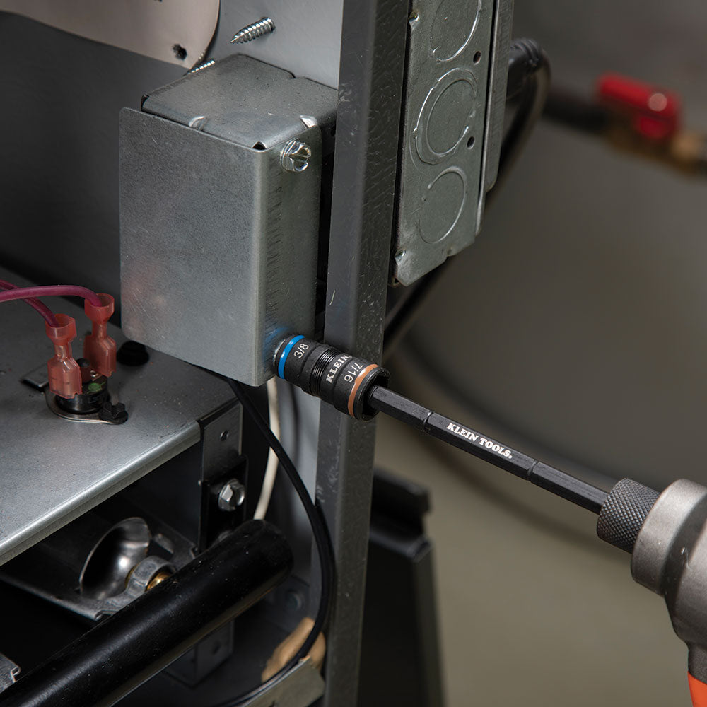 KLEIN KLE-32933 - 7-in-1 Impact Flip Socket Set