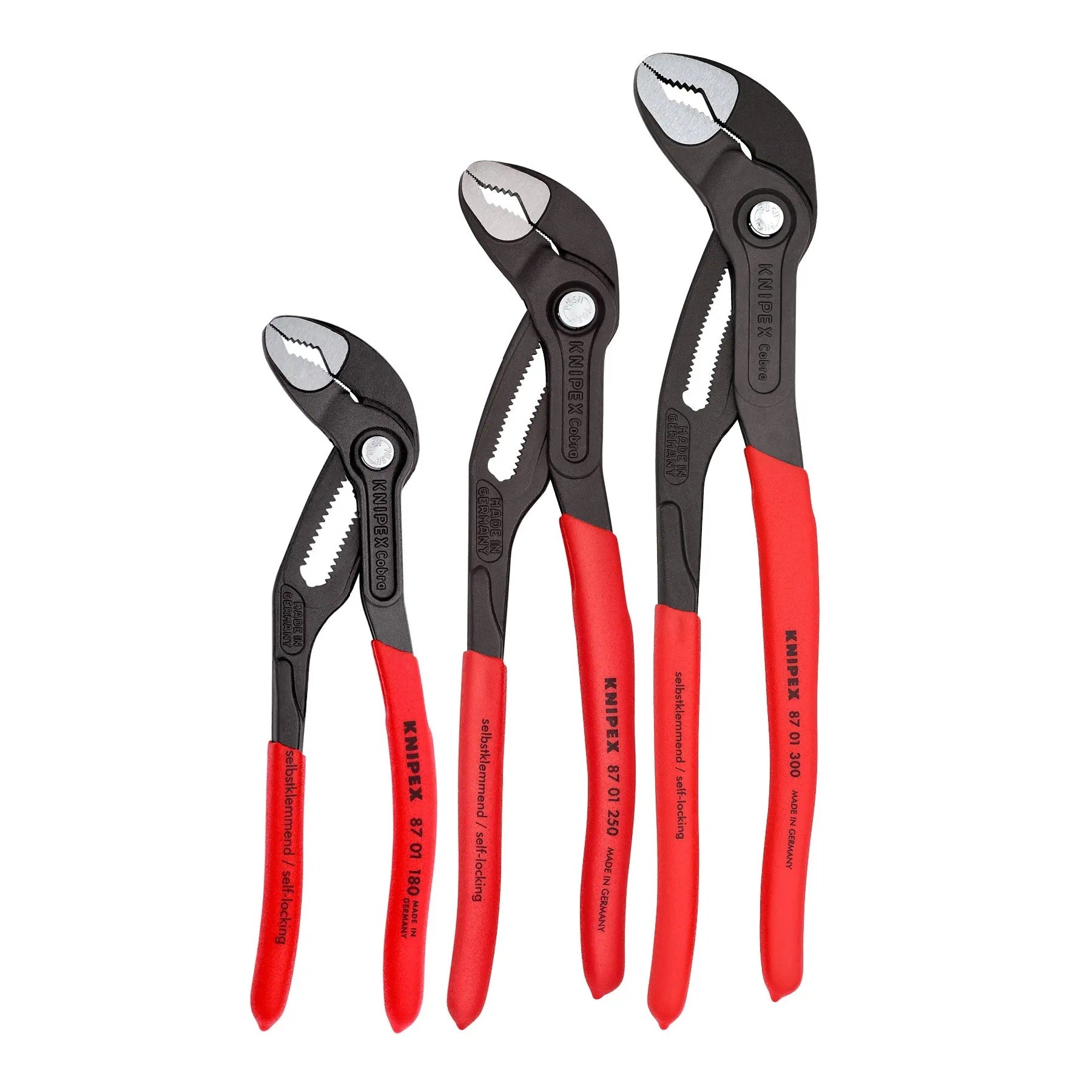 KNIPEX 002006US1 - 3 Pc Cobra® Pliers Set