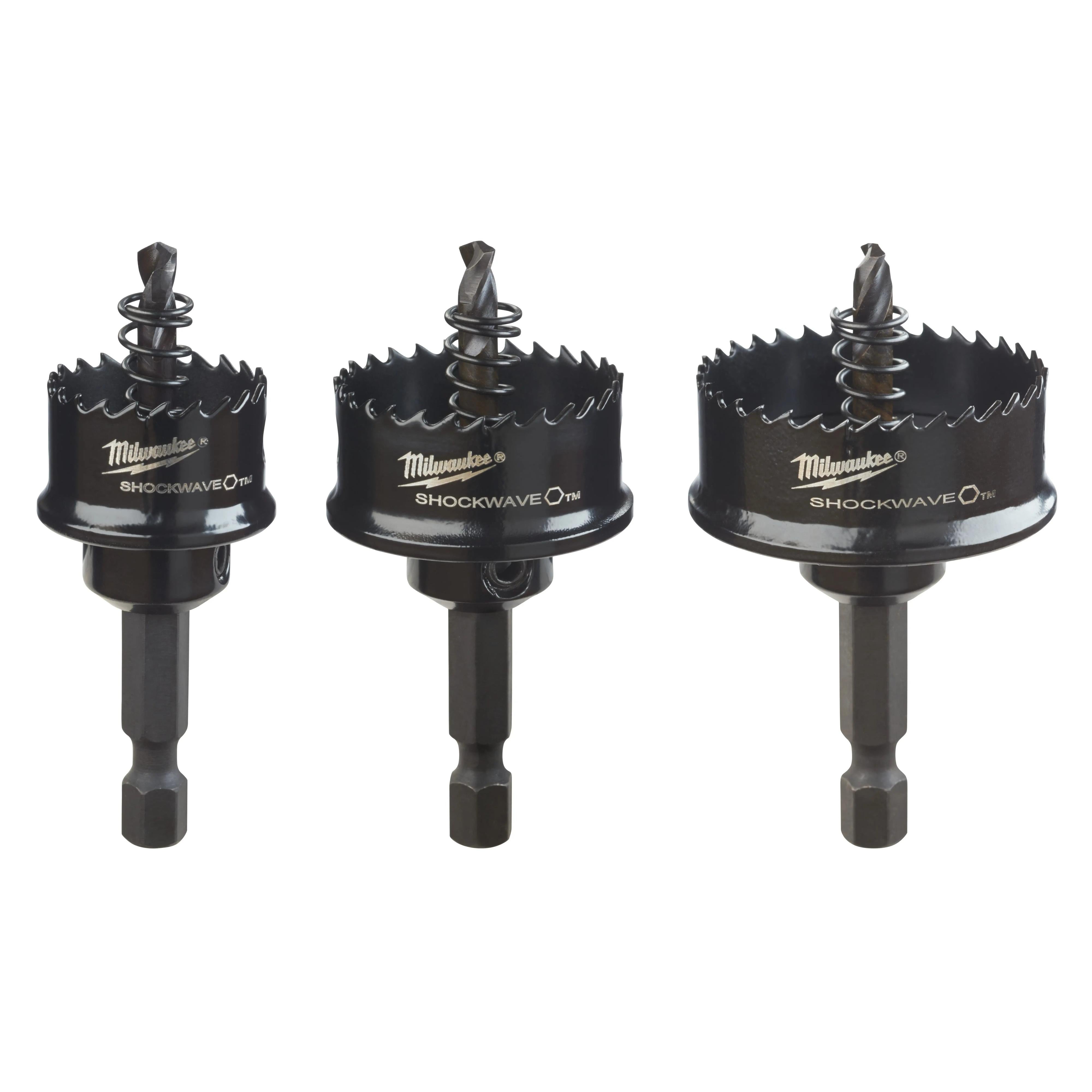 Milwaukee 49-22-4800 - SHOCKWAVE™ Impact Hole Saw 3-Piece Set