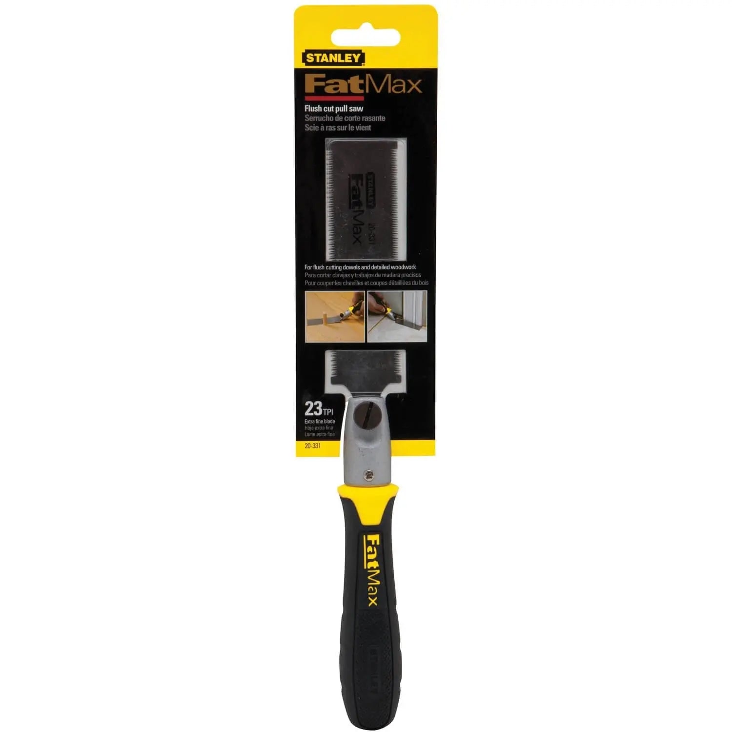 STANELY 20-331 - 4-3/4 IN FATMAX® MINI FLUSH CUT PULL SAW
