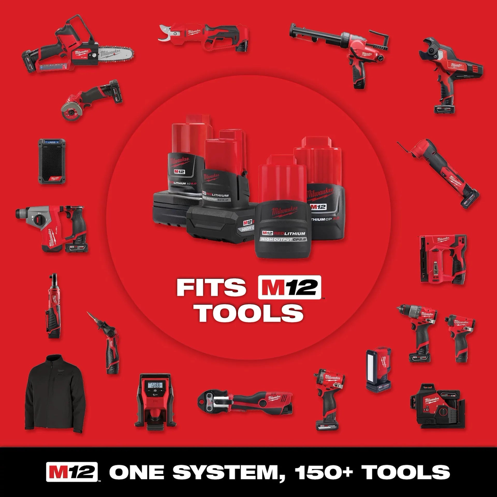 Milwaukee 48-11-2412 - M12 REDLITHIUM™ XC3.0 Battery 2Pk Kit