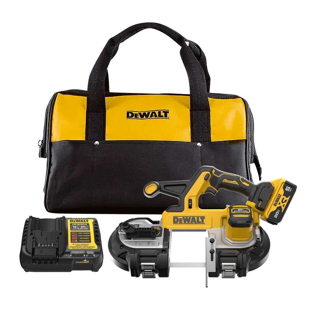 DEWALT DCS378P1-20V 3-1/4In. Band Saw Kit