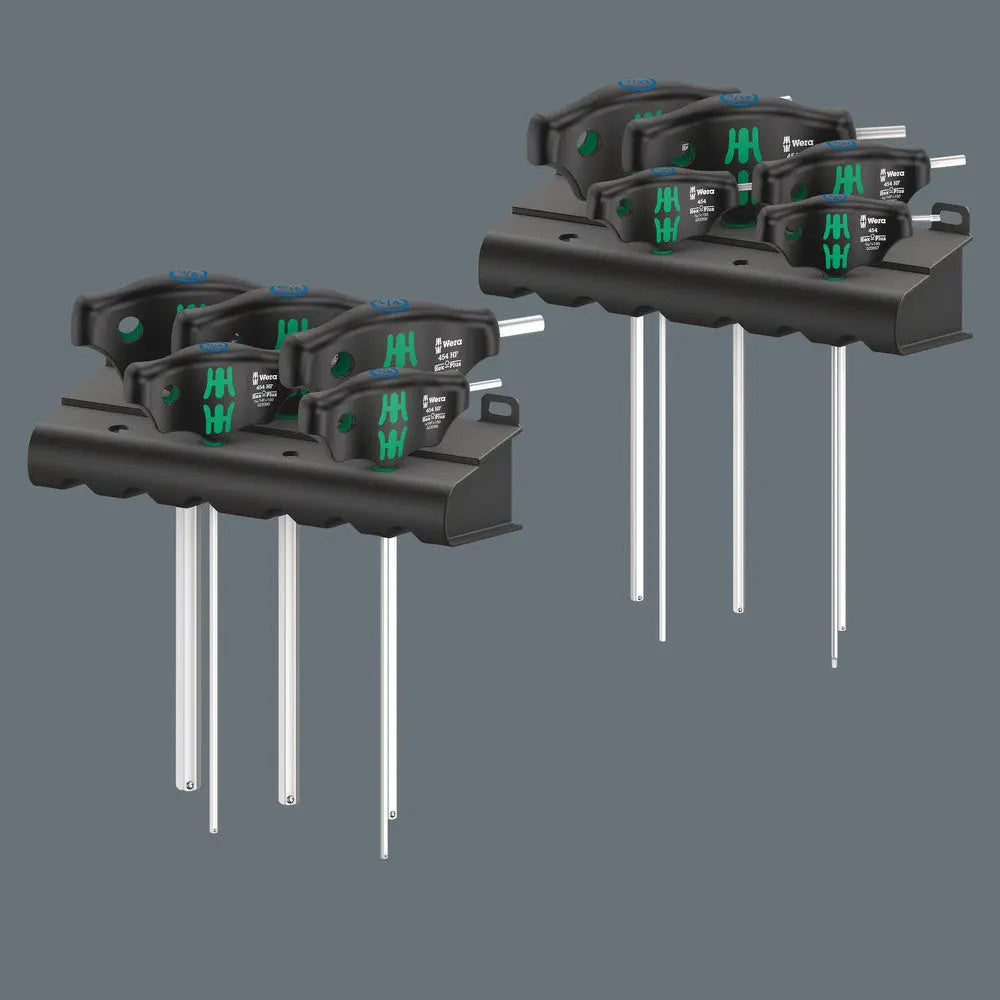 Wera 023451 - 454 10pc Imperial T-Handle Set