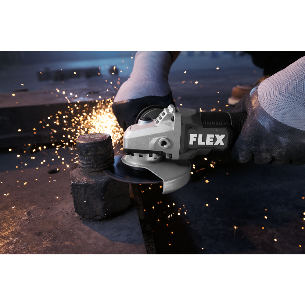 FLEX FX3171A-1C - 5" VARIABLE SPEED ANGLE GRINDER WITH PADDLE SWITCH KIT