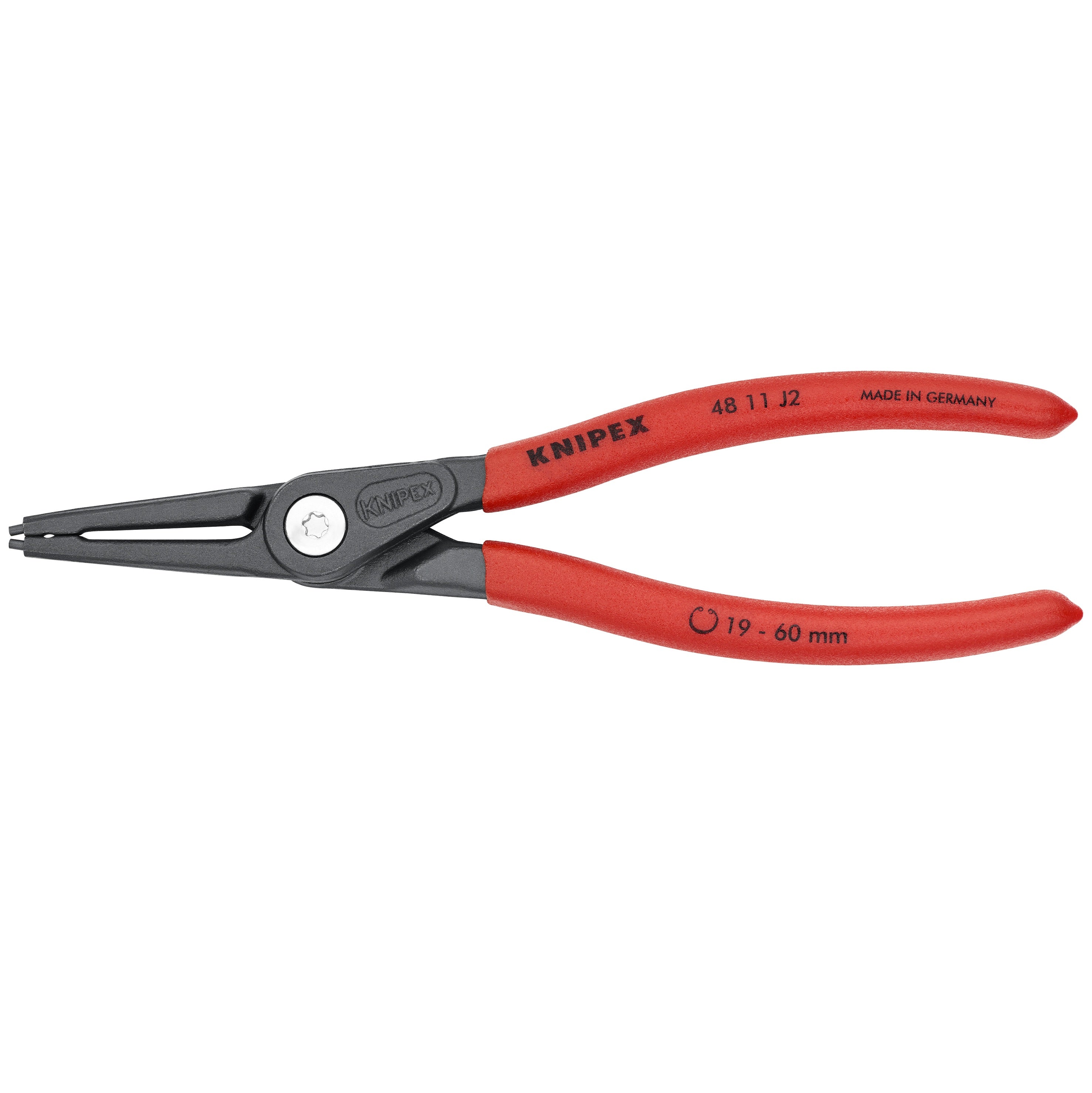 KNIPEX 4811J2 - 7 1/4" Internal Precision Snap Ring Pliers