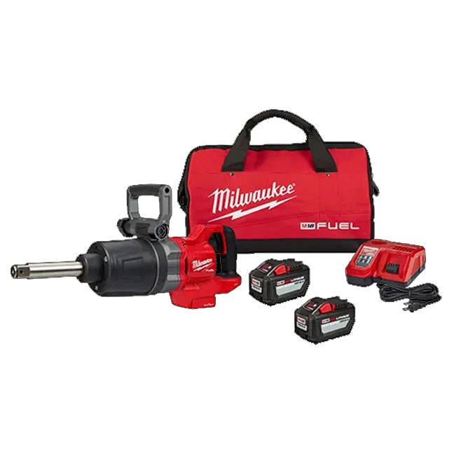 Milwaukee 2869-22HD - M18 FUEL™ 1" D-Handle Ext. Anvil High Torque Impact Wrench w/ ONE-KEY™- Kit - Wise Line Tools