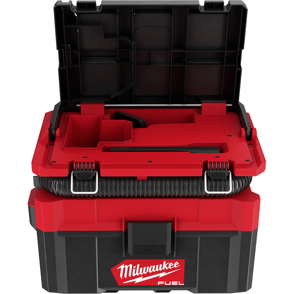 Milwaukee 0970-20 - M18 FUEL™ PACKOUT™ 2.5 Gallon Wet/Dry Vacuum - Wise Line Tools