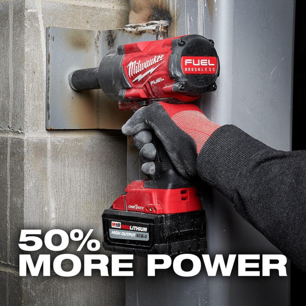 Milwaukee 48-11-1862 - M18™ REDLITHIUM™ HIGH OUTPUT™ XC 6.0Ah Battery Pack (2 Piece)
