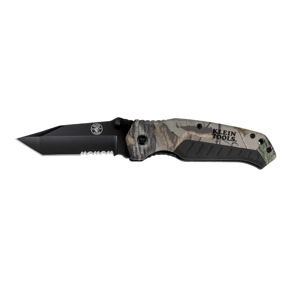 KLEIN KLE-44222 - Pocket Knife, REALTREE XTRA™ Camo, Tanto Blade