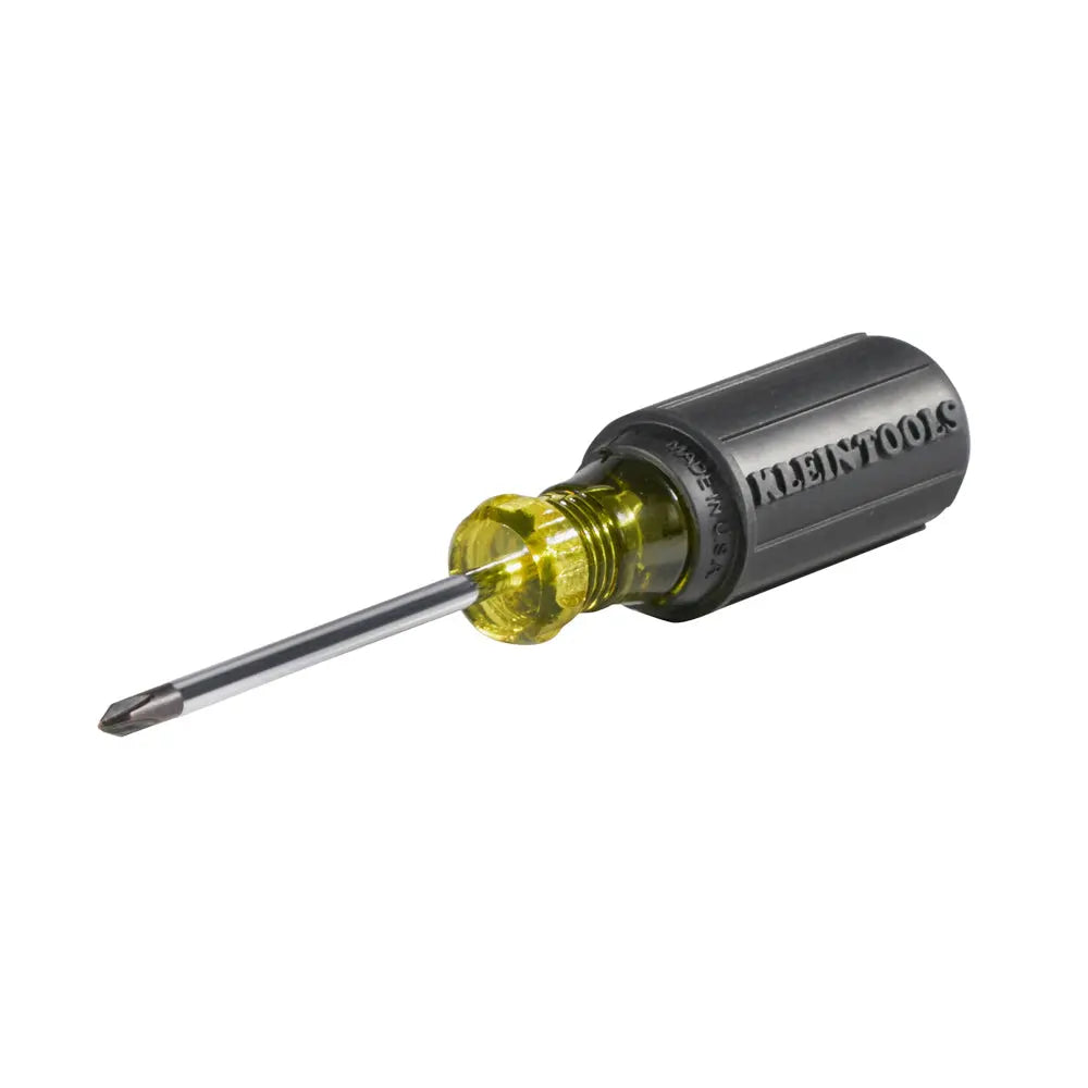 KLEIN KLE-603-3 - #1 Phillips Screwdriver, 3-Inch Round Shank