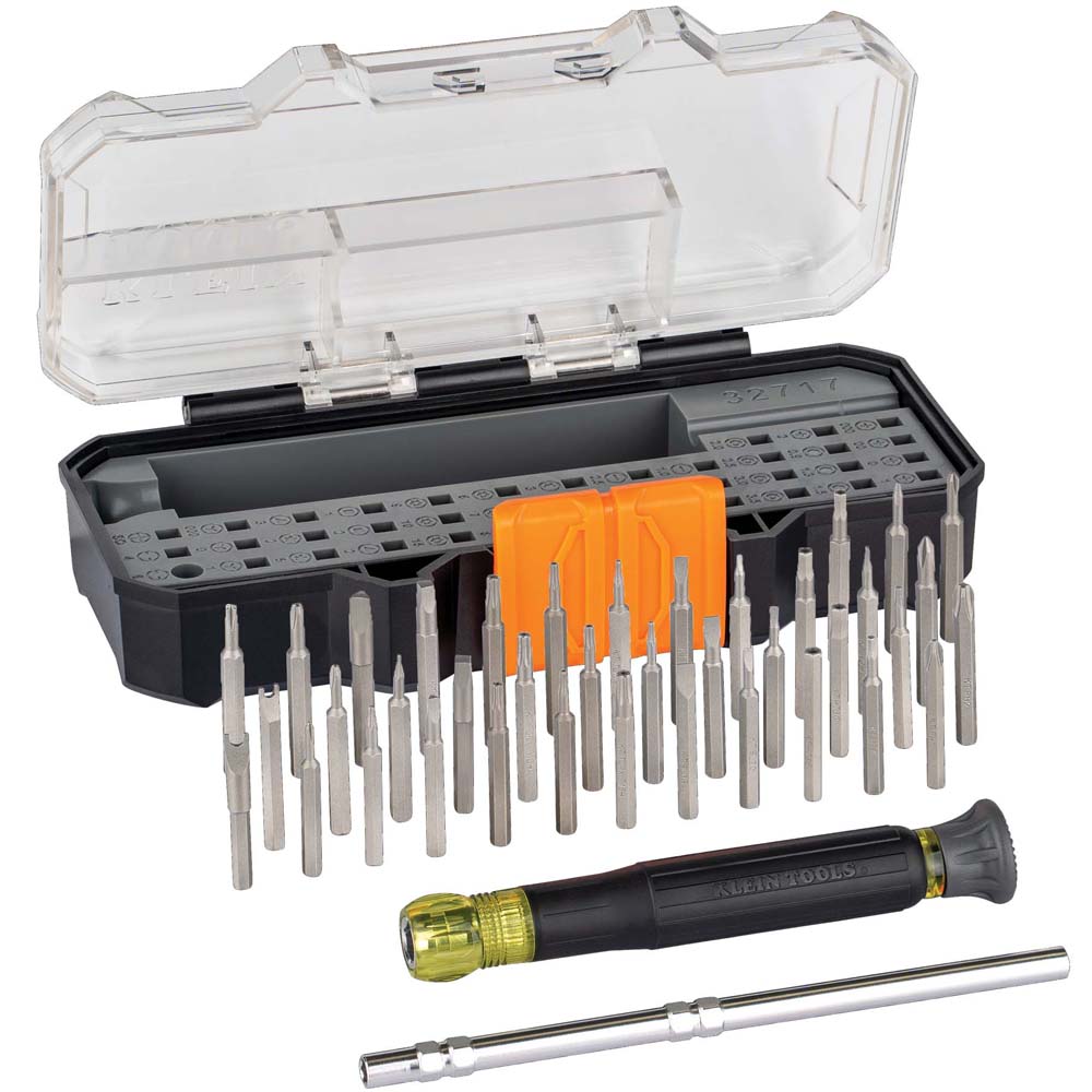 KLEIN 32717 - All-in-1 Precision Screwdriver Set with Case