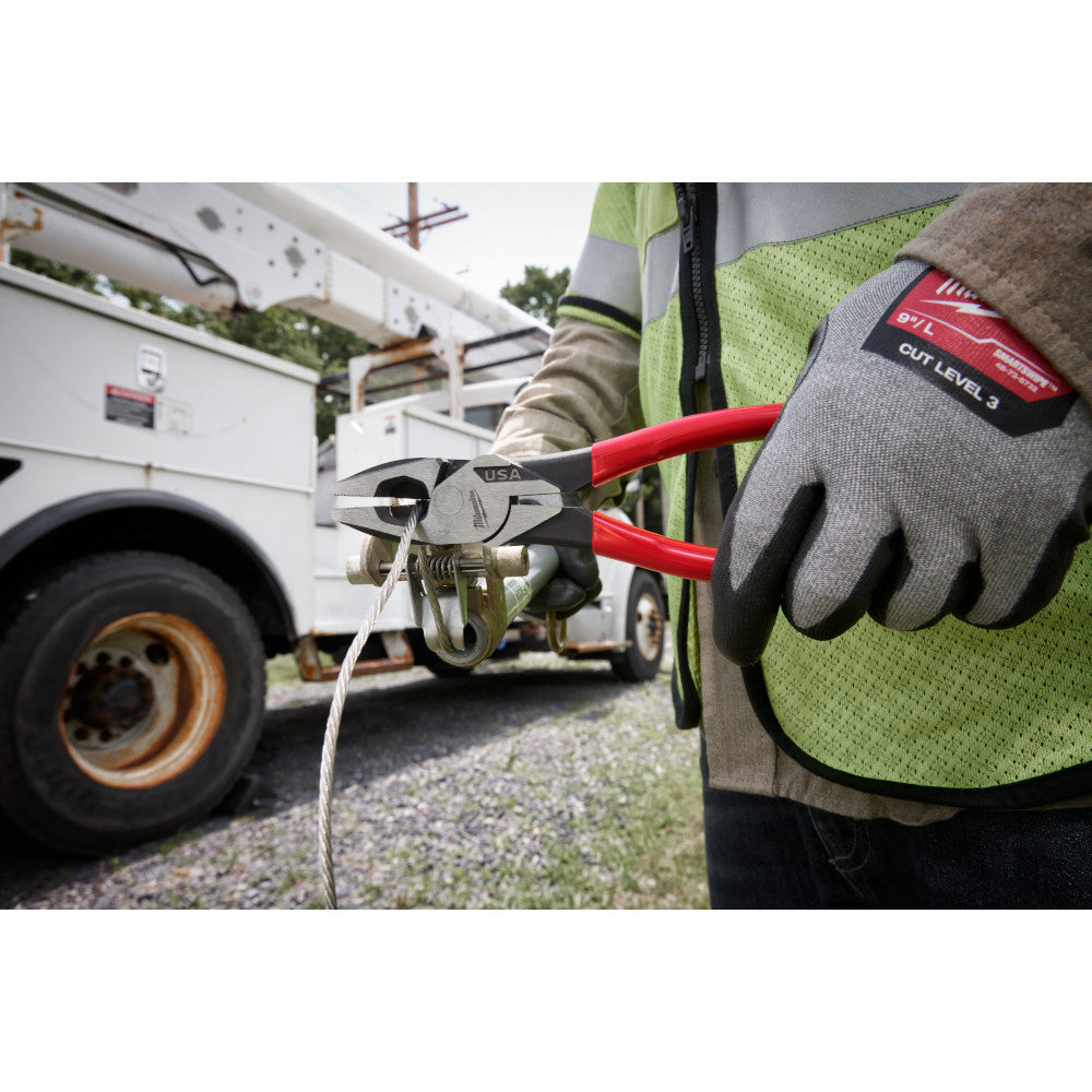 Milwaukee MT500 - 9" Lineman’s Pliers - Wise Line Tools