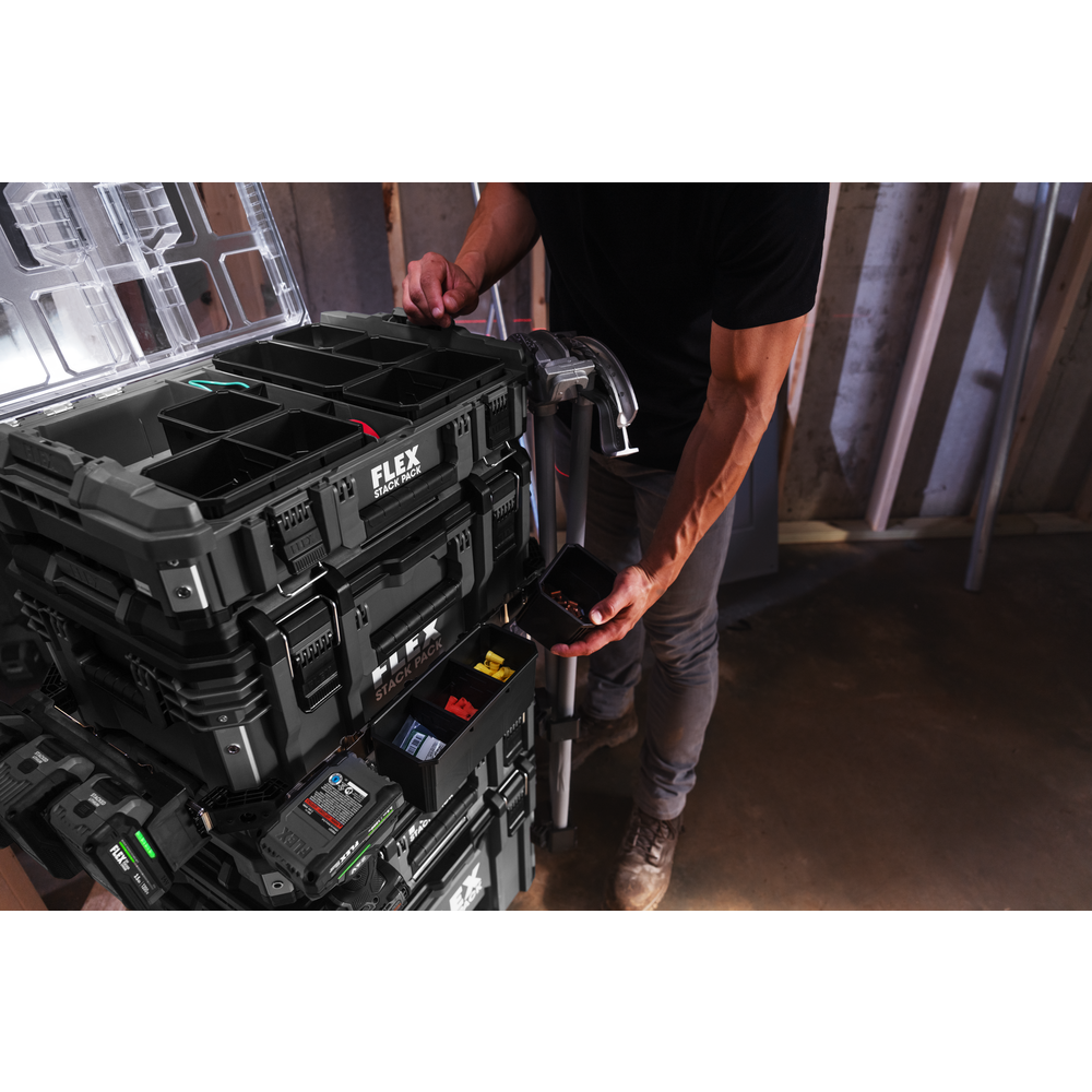 FLEX FSM1101-3 - STACK PACK™ 3-PC. STORAGE SYSTEM