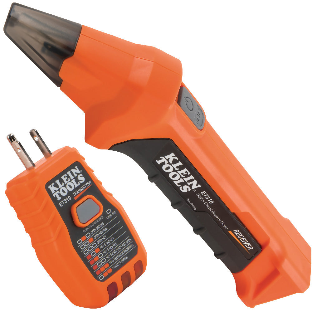 KLEIN KLE-ET310 - Digital Circuit Breaker Finder with GFCI Outlet Tester