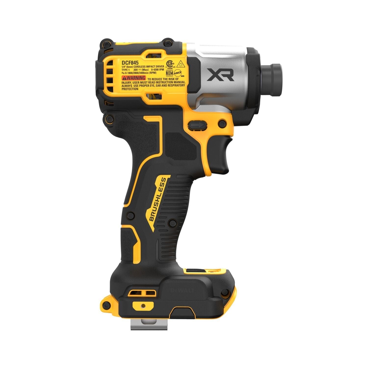 DEWALT DCF845B-20V MAX* XTREME Cordless Brushless 1/4 in Impact Driver Drill