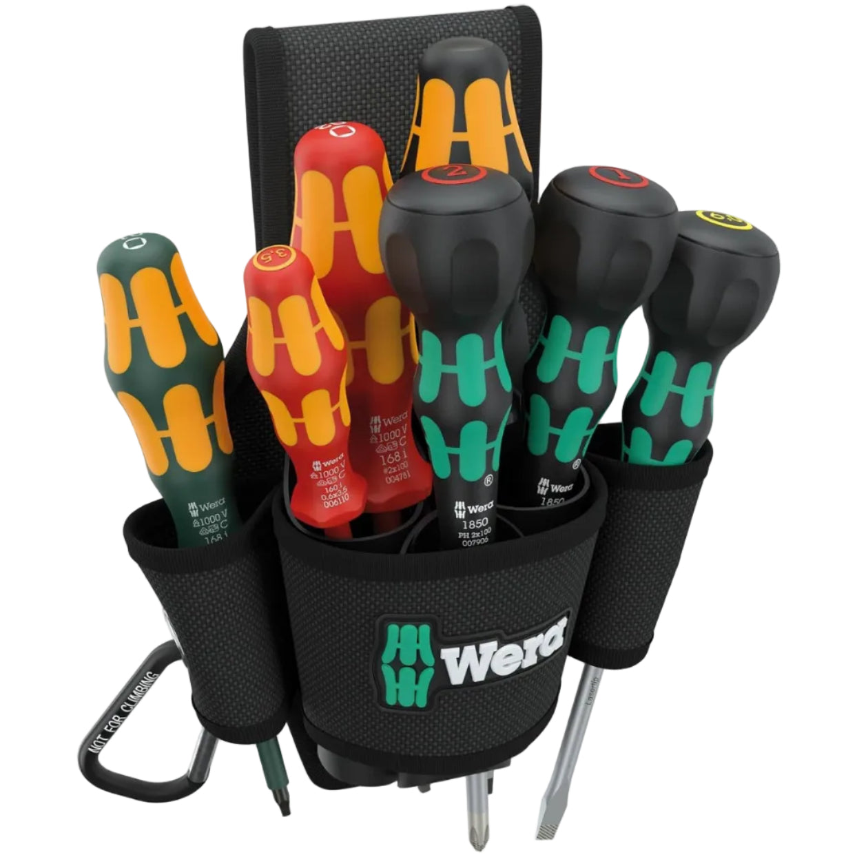 Wera 9622 Belt Holster 8pcs Screwdriver Set - WER-300306