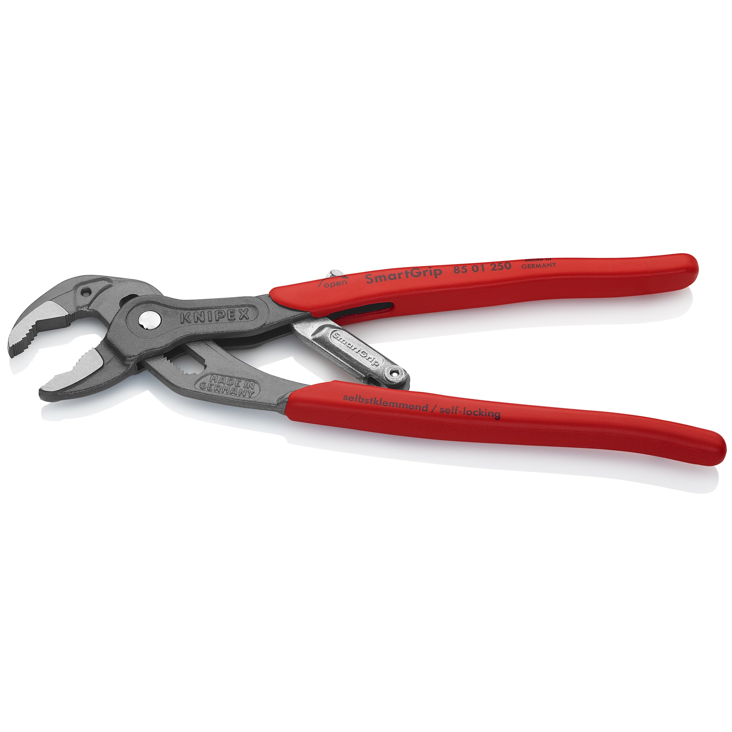 KNIPEX 8501250US - 10" SmartGrip® Water Pump Pliers with Automatic Adjustment