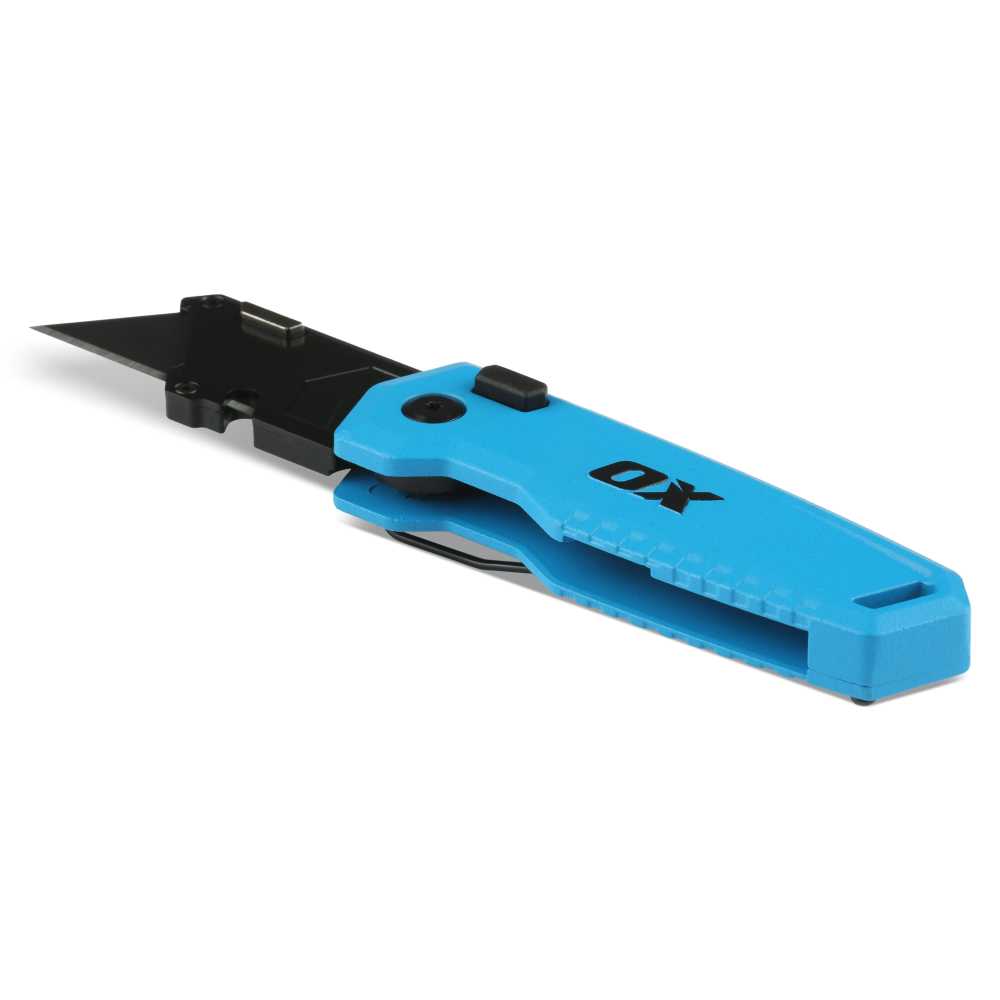 OX-P226001 - Pro Folding Utility Knife – Compact Box Cutter