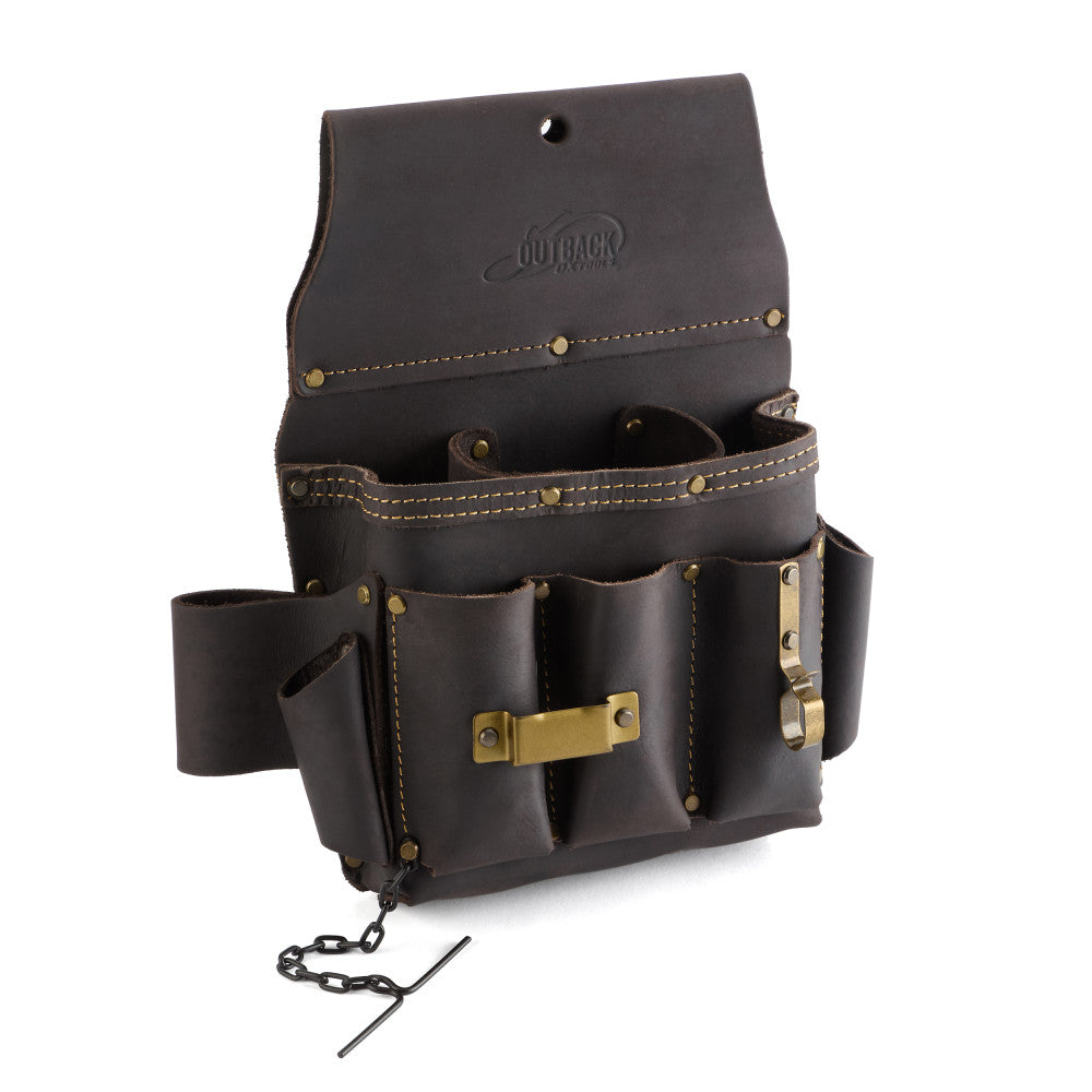 OX-P263402 - Pro Electrician’s Pouch | Oil-Tanned Leather