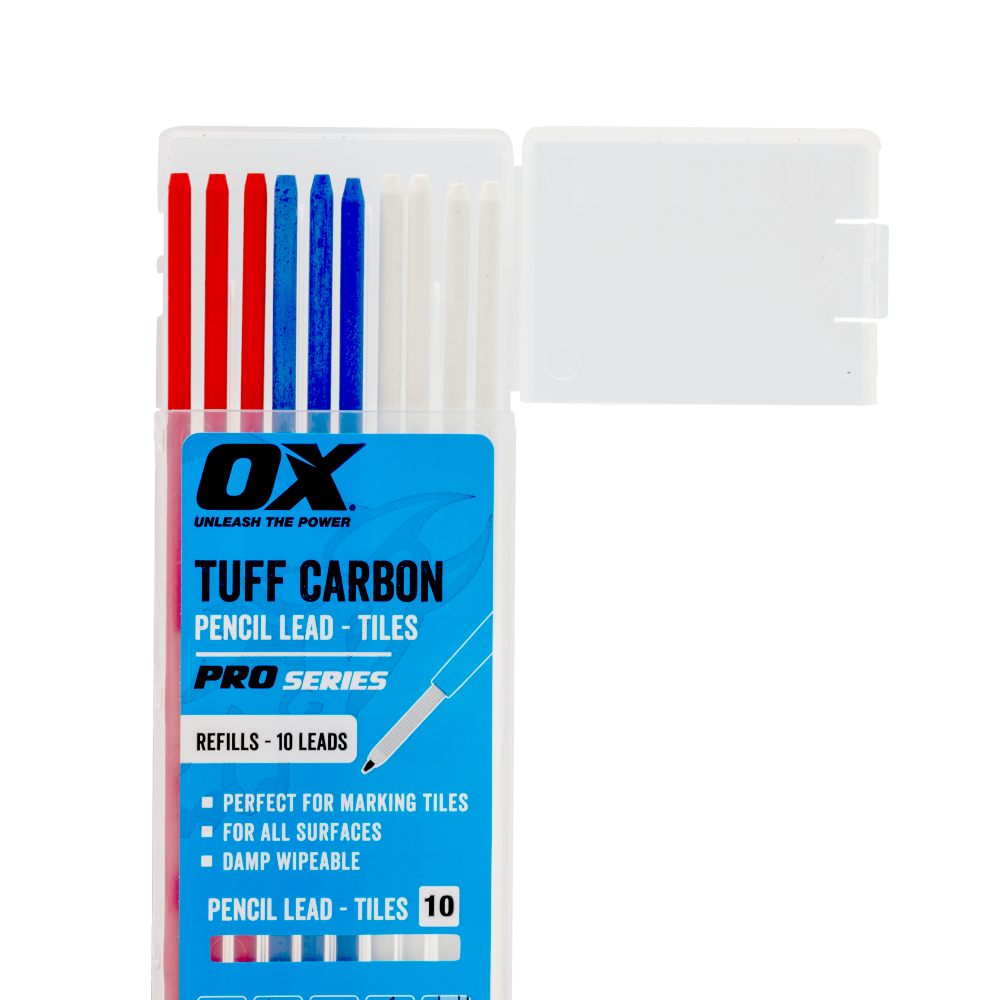 OX-P503204 - Pro Tuff Carbon Pencil Leads – Tile Lead | 10-Pack