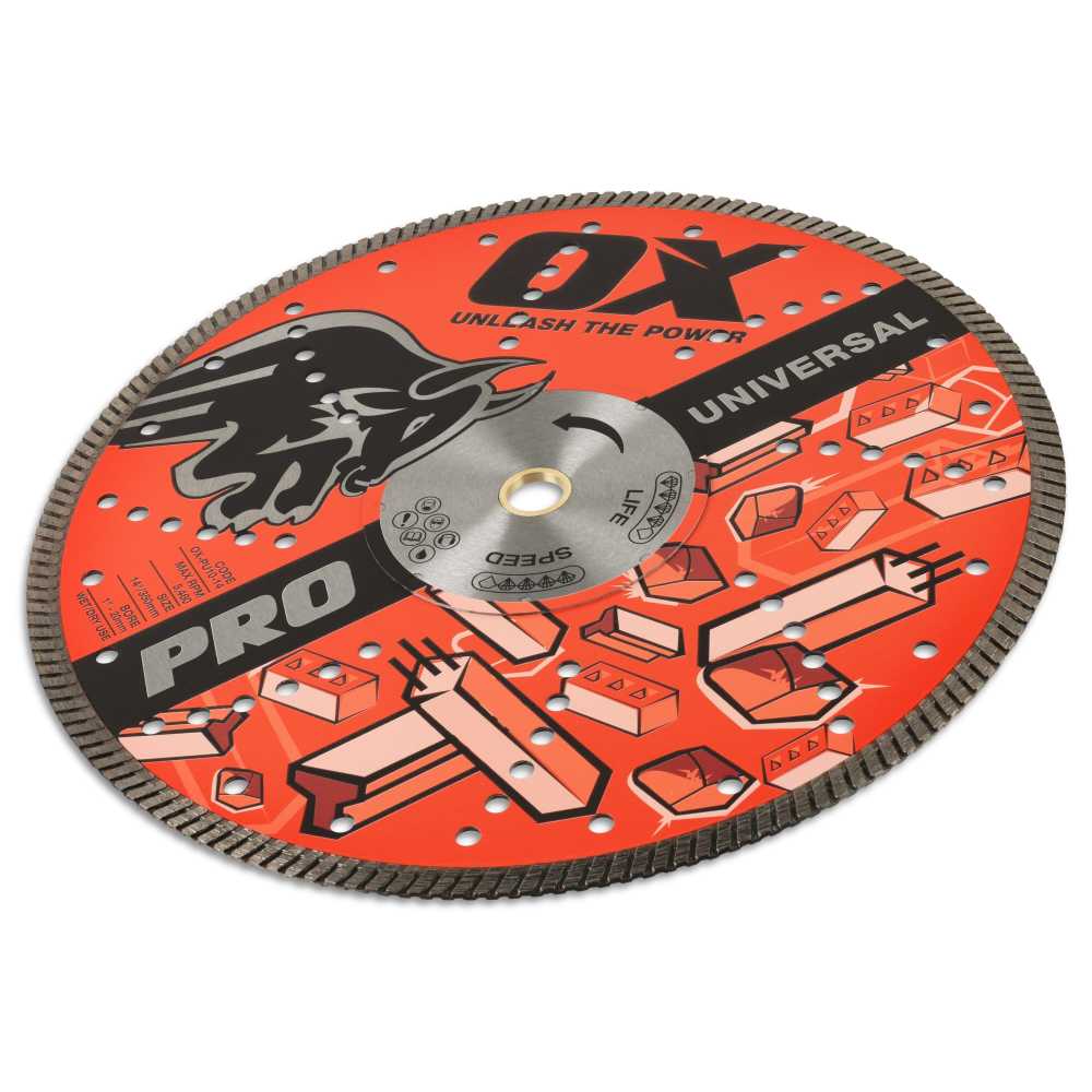 OX-PU10-14 - Universal Pro Turbo Diamond Blade 14-Inch