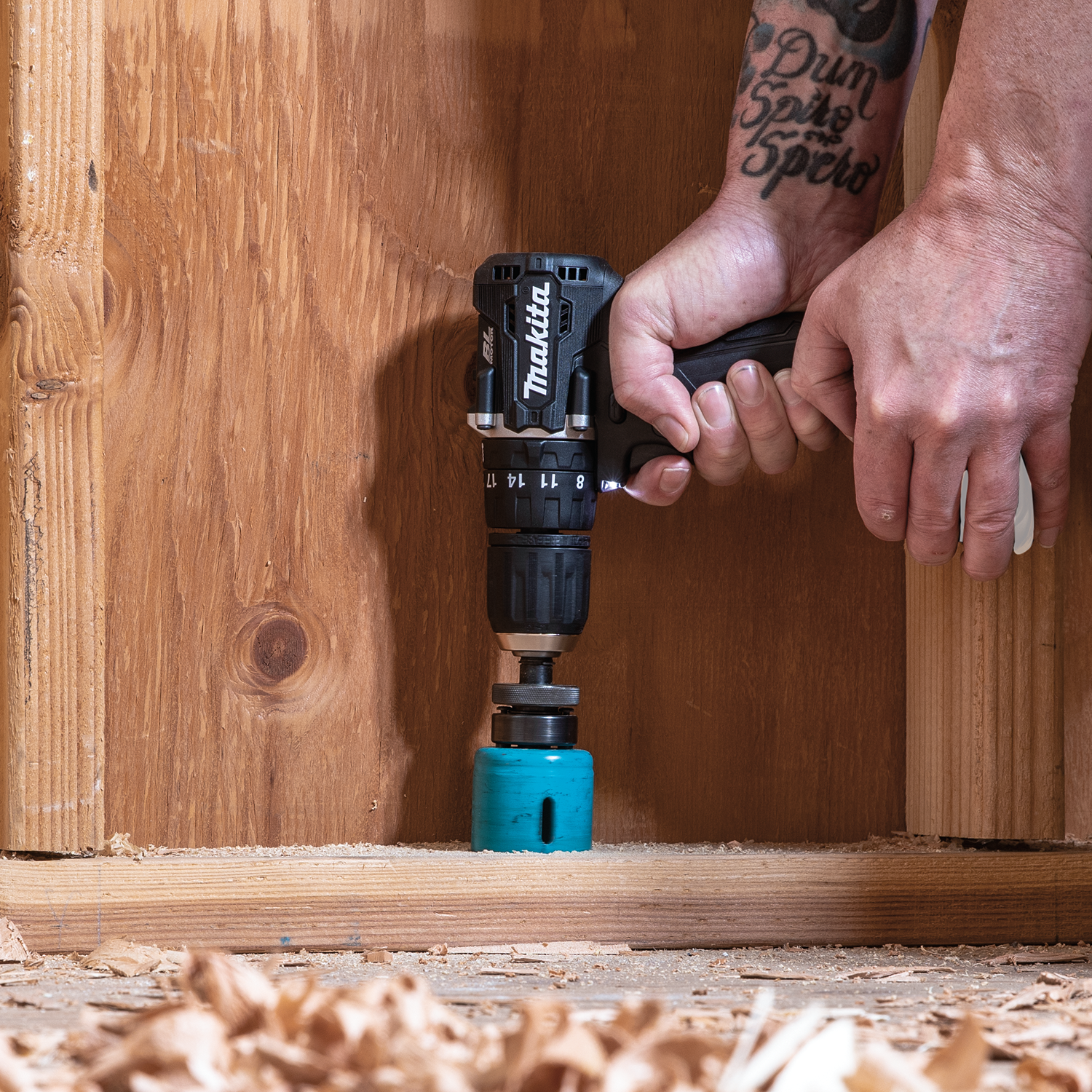 Makita XPH15ZB - 18V LXT® Lithium‑Ion Sub‑Compact Brushless Cordless 1/2" Hammer Driver‑Drill
