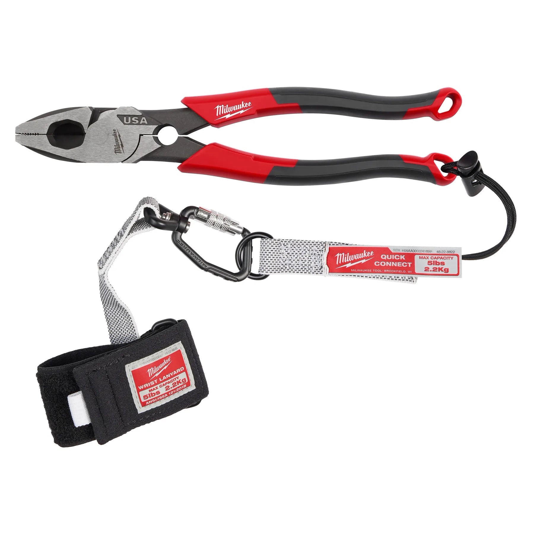 Milwaukee MT550T - 9" Lineman's Comfort Grip Pliers (USA)
