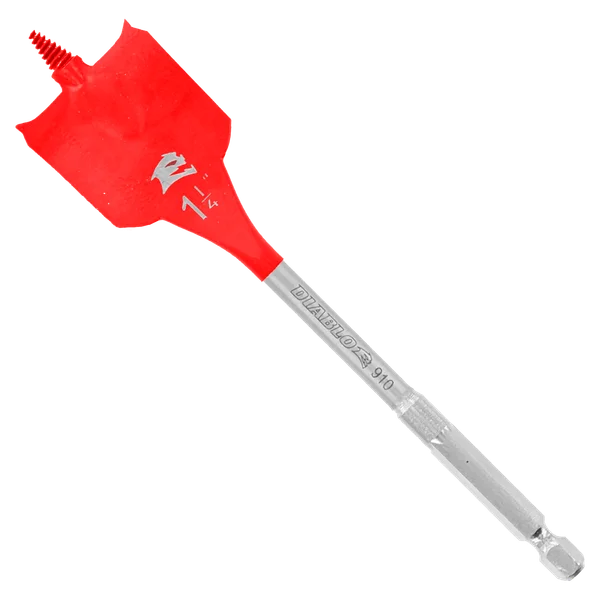 Diablo DSP2150 - 1-1/4" x 6" Spade Bit for Wood