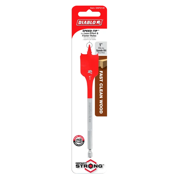 Diablo DSP2130 - 1" x 6" Spade Bit for Wood
