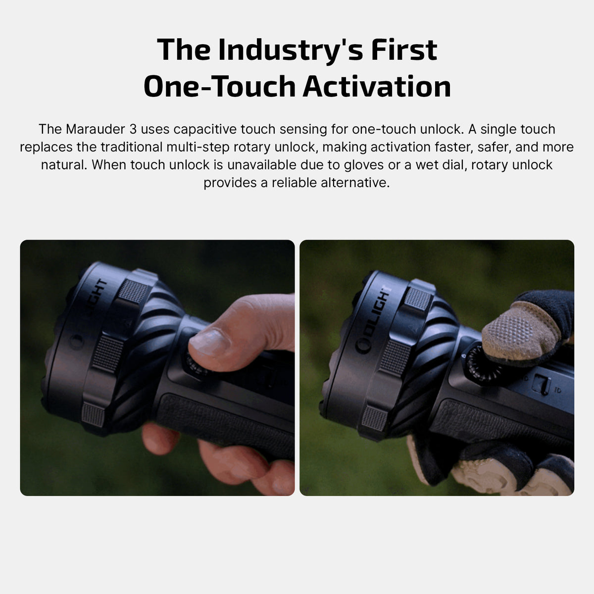 Olight Marauder 3 25,000 Lumen High Power Rechargeable Flashlight