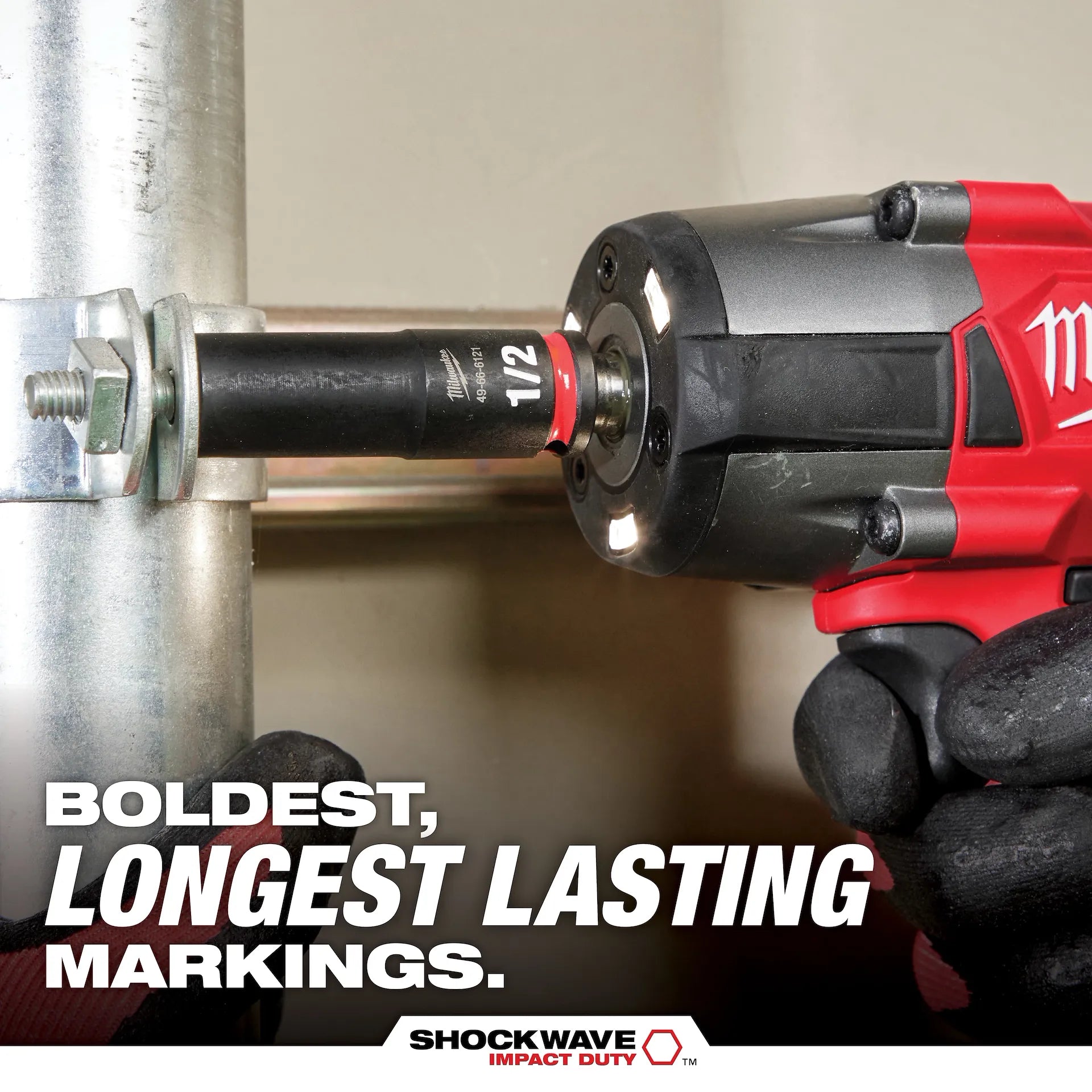 Milwaukee 49-66-6805 - 36PC SHOCKWAVE™ Impact Duty Socket 3/8” Drive Set with PACKOUT™