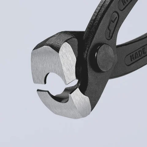 Knipex 1099I220SBA - 8 3/4" Ear Clamp Pliers with Front and Side Jaws