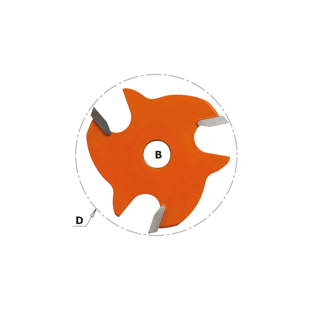 CMT 822.348.11 - 3/16" Slot Cutter w/ 8mm Bore