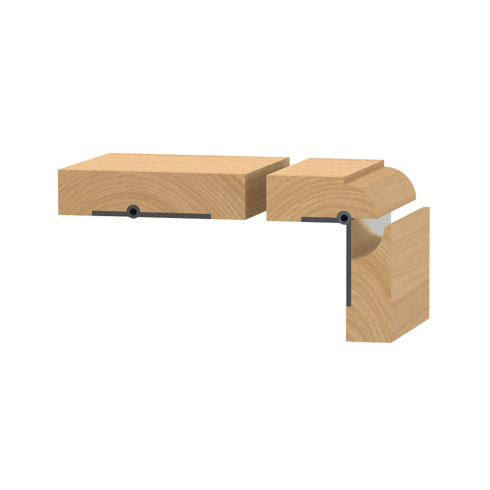 CMT 837.850.11 - 1/2" Shank Cove Router Bit