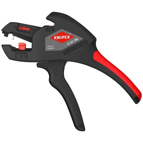 Knipex 1262180SBA - 7 1/4" ComStrip Automatic Wire Stripper 24-10 AWG